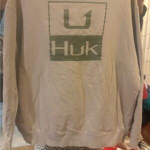 Huk Men's Light Gray Sweatshirt